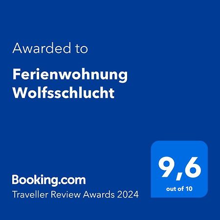 Ferienwohnung Wolfsschlucht 칼프 외부 사진