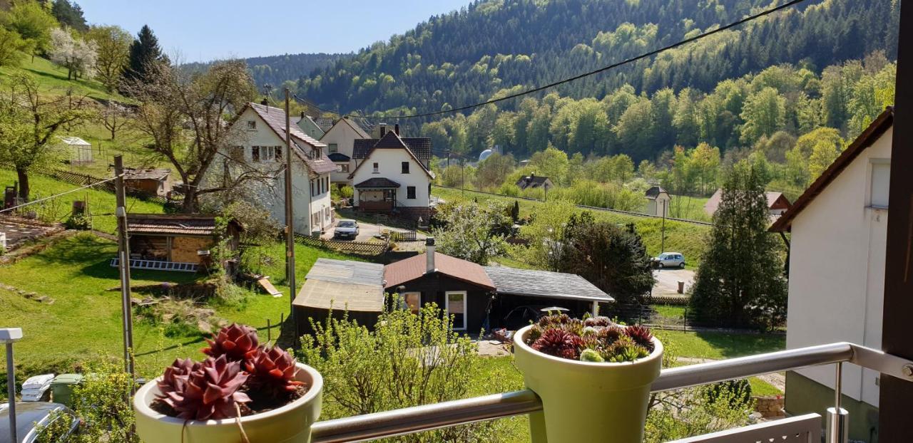 Ferienwohnung Wolfsschlucht 칼프 외부 사진
